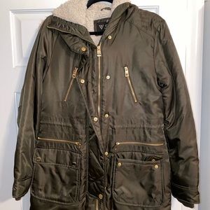 Guess Army Green Winter Jacket